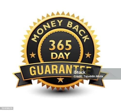 365-day money-back guarantee for a digital audio program purchase